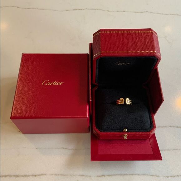 CARTIER Double C 1997 Ring - Picture 6 of 8